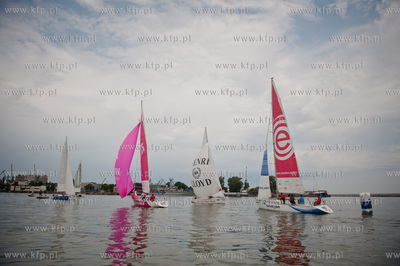 Gdynia. Basen Prezydencki. Regaty Gdynia Match Cup...