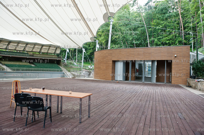 Sopot. Opera lesna na tydzien przed oficjalnym otwarciem....