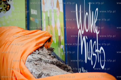 Gdansk. Budowa Osiedla Wolne Miasto Gdansk przy ulicy...