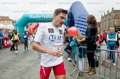 Gdansk. Targ Weglowy. Meta 51. Biegu Westerplatte....