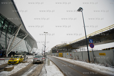Gdansk. Rebiechowo. Budowa Pomorskiej Kolei Metropolitalnej....