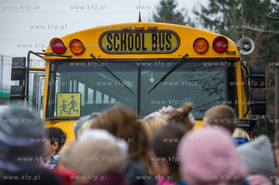 Gdansk. Pierwsza przejazdzka oryginalnego, amerykanskiego,...