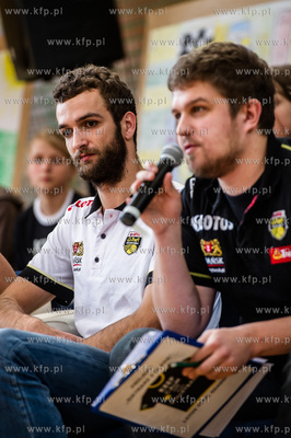 Gdansk Chelm. Sala gimnastyczna Szkoly Podstawowej...