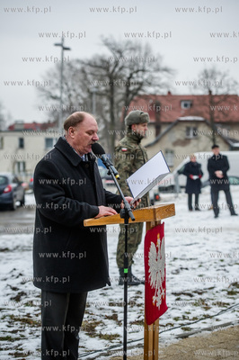 Pruszcz Gdanski. Uroczystosci upamietniajace 70 rocznice...