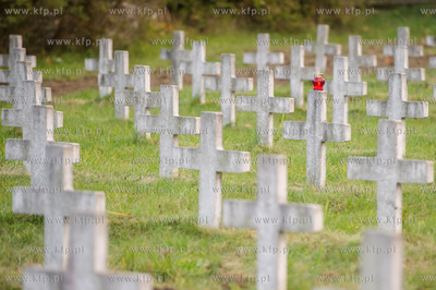 Gdansk. Wojskowy Cmentarz Francuski. Dzien Wszystkich...