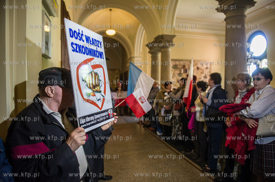 Gdansk. Nowy Ratusz. XXIII Sesja Rady Miasta Gdanska....