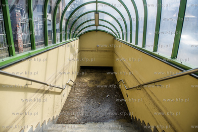 Gdańsk. Wrzeszcz. Skutki silnych opadow, które przeszły...