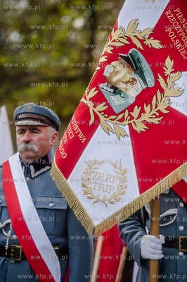 Gdansk. Wrzeszcz. Uroczyste złożenie kwiatów pod...