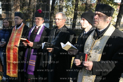 Swieto Zmarlych. Uroczystosci na Cmentarzu Nieistniejacych...