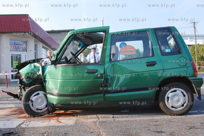 Rumia. Do groznego wypadku drogowego doszlo na skrzyzowaniu...