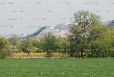 Halda fosfogipsow w okolicy Wislinki i Przegaliny kolo...