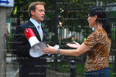 Manifestacja pod konsulatem Federacji Rosyjskiej w...
