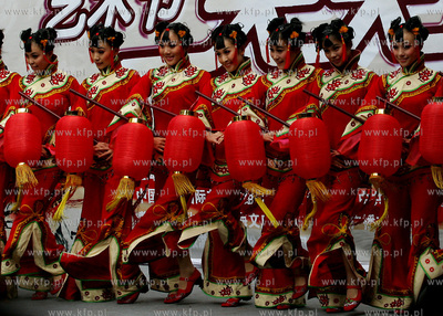 Chiny, Szanghaj. Jedna z dzielnic Szanghaju, Old Town,...