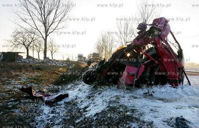 Kolbaskowo. Zachodniopomorskie. Na krajowej drodze...