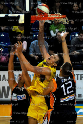 Sopot. Polska Liga Koszykowki. Mecz Trefl Sopot kontra...