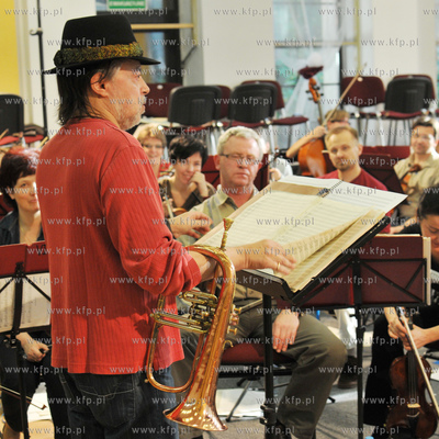 Sopot. Sala Kameralna w Operze Lesnej. Proby przed...