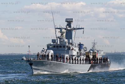 Parada z okazji obchodow Dni Morza i swieta Marynarki...