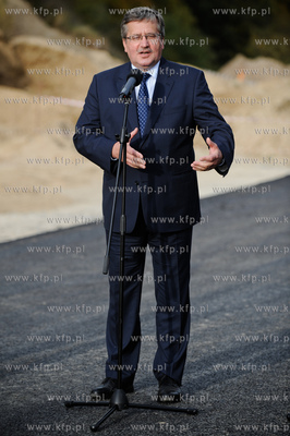 Gdansk. Budowa drogi ekspresowej S7 - Poludniowej Obwodnicy...