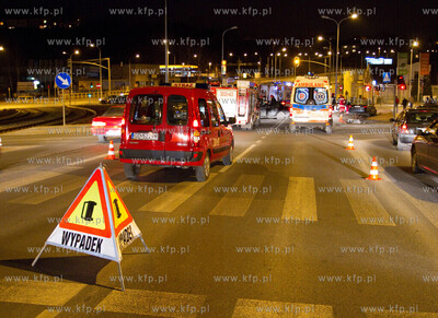 Grozny wypadek na skrzyzowaniu Kartuskiej, Lostowickiej...