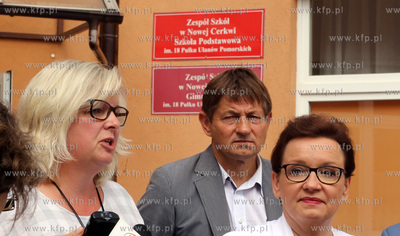 Wizyta Minister Edukacji , Anny Zalewskiej, w Zespole...