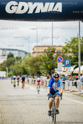 Gdynia.  Sprint Triathlon Gdynia w ramach imprezy Enea...
