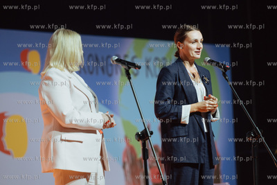 Gdańsk, Ergo Arena. XVI Kongres Kobiet. N/z (p) Wojewda...