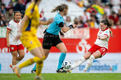 Liga Narodów Kobiet: Polska - Rumunia n/z Adriana...
