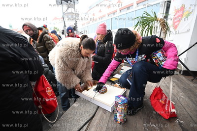 34 Finał WOŚP w Sopocie. Sopot. Nz Magdalena Czarzyńska-Jachim...
