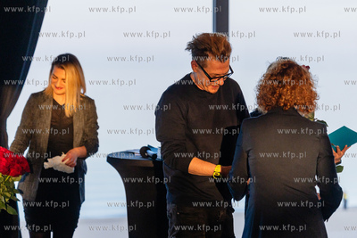 Sopot.  Mamuszki 14.  Prezydent Sopotu Magdalena Czarzyńska-Jachim...