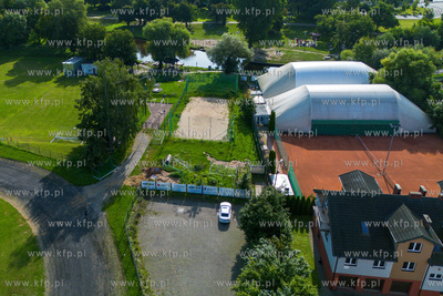 Korty tenisowe w Pruszczu Gdańskim. 
4.08.2024
fot....