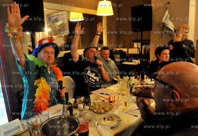 XVIII Biesiada Felietonistow w pubie Kawalerka w Gdansku....