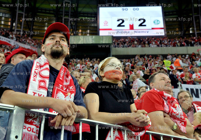 Gdansk. Stadion pilkarski PGE Arena. Mecz towarzyski...