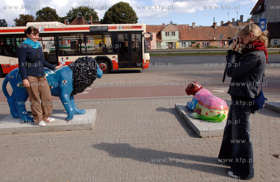 Gdansk Oliwa. Okolice petli tramwajowej na al. Grunwaldzkiej,...