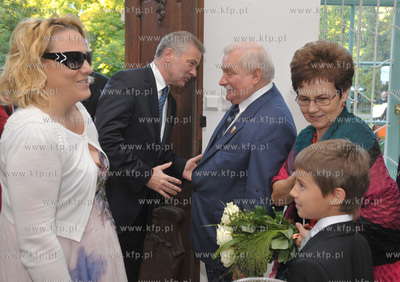 Przyjecie urodzinowe z okazji 68 urodzin Lecha Walesy...