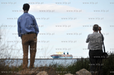 Najwiekszy kontenerowiec swiata Maersk Mc-Kinney Moller...