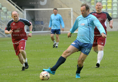 Stadion PGE Arena. Mecz charytatywny Przyjaciele Hospicjum...