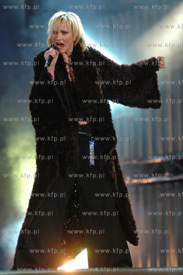 Festiwal Piosenki w Sopocie 2004. Patricia Kaas  21..08.2004...