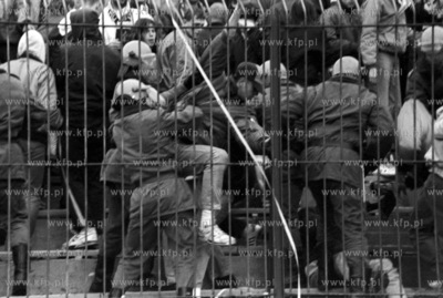 Stadion Lechii Gdansk w Gdansku Wrzeszczu. Mecz pilkarski,...