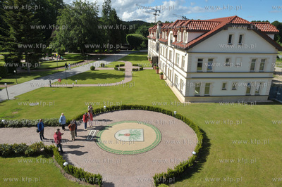 Viva Oliva swieto gdanskiej dzielnicy Oliwa. Mandalę...