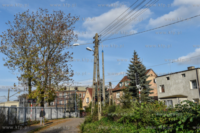 Gdańsk - Orunia.  Plac Oruński i ul. Przy Torze....