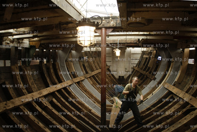 Gdansk. Stocznia Remontowa. Nz zaawansowane prace przy...