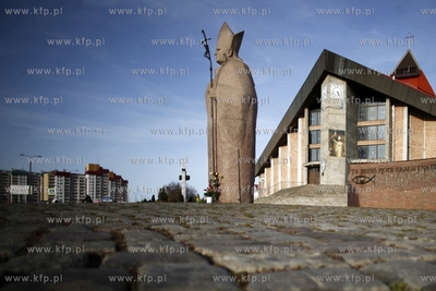 Gdańsk Zaspa. Kościół pw Opatrzności Bożej i...