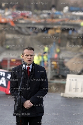 Uroczyste otwarcie polaczenia drog krajowych: Trasa...
