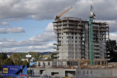 Budowa osiedla Citi Park na gdanskiej Zaspie.
12.10.2012
fot....