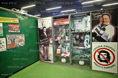 Gdansk. PGE Arena. Otwarcie muzeum klubu sportowego...