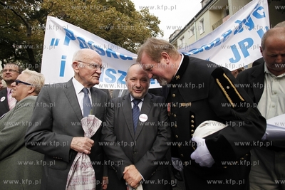 Gdansk. Rocznica podpisania Porozumien Sierpniowych....