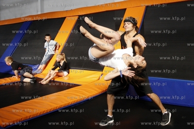 Otwarcie parku trampolin Jumpcity w Gdyni przy ul.Tadeusza...