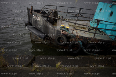 Holownik Okoń, najstarszy gdański holownik, zbudowany...
