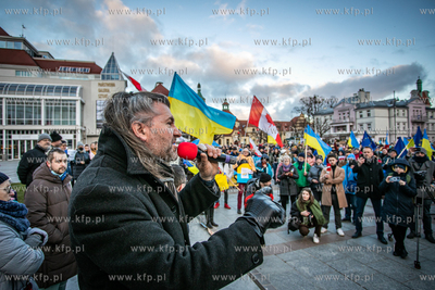Sopot: Solidarnie z Ukrainą. Wiec poparcia dla narodu...