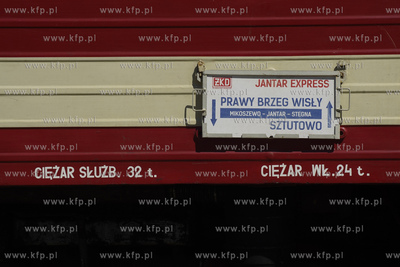 Sztutowo. Jedna z atrakcji turystycznych Żuław. Kolej...